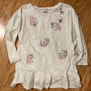 Girls Oshkosh Unicorn Top
